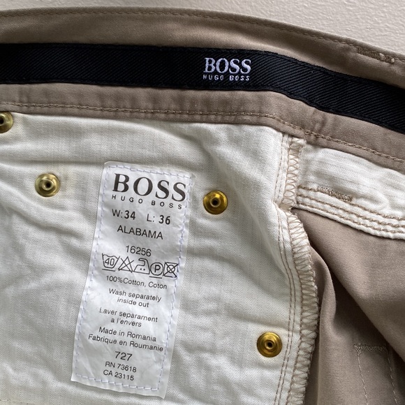 BOSS Alabama pants sz 34 - Picture 5 of 6